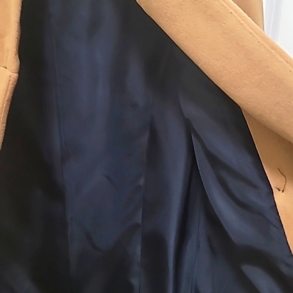 ZARA BASIC WOMEN'S WOOL HOODIE MID-LENGTH IN BROWN SIZE SMALL - Picture 11 of 14